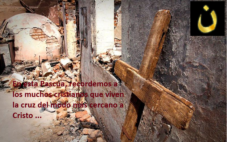 Foto de iglesia atacada